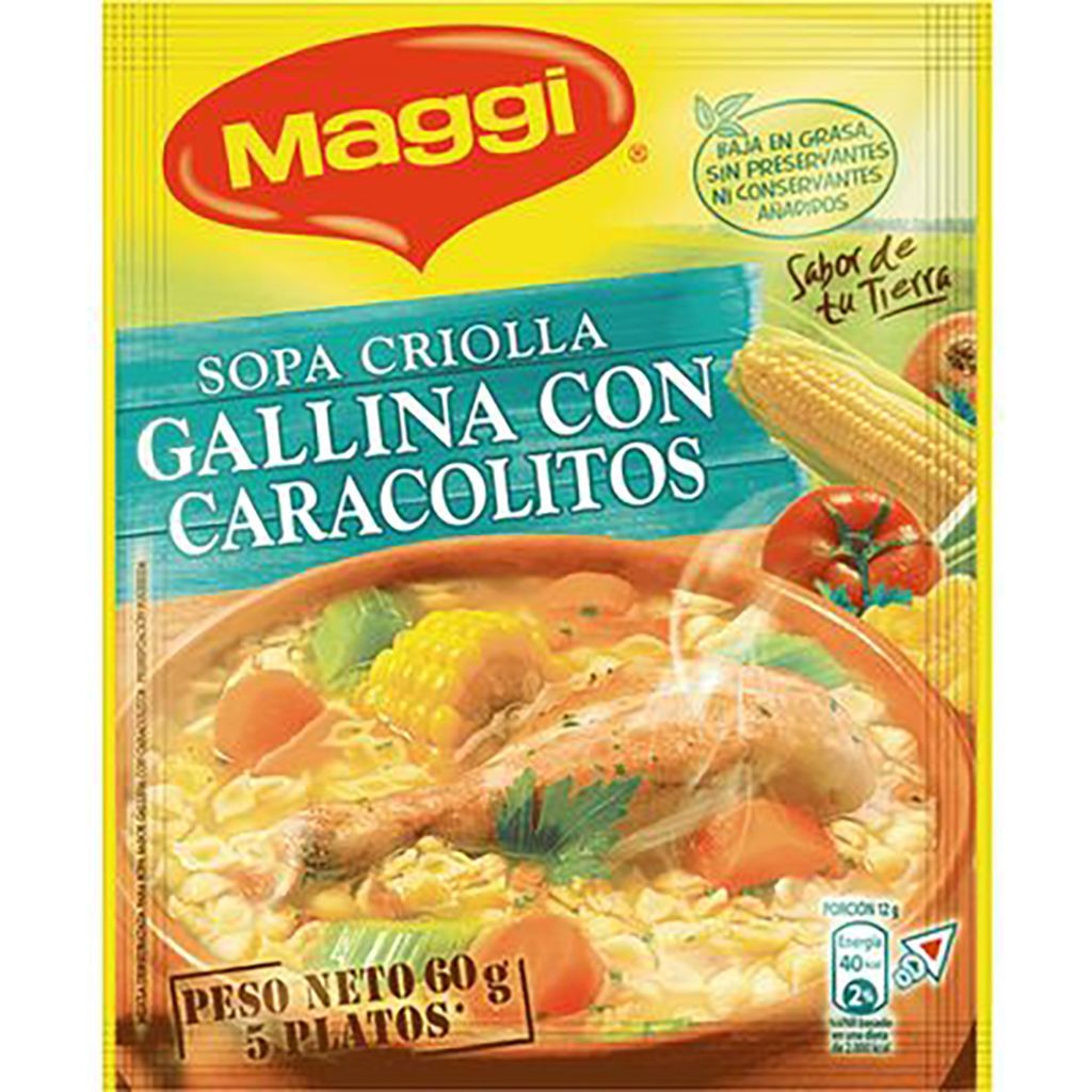 Maggi Sopa Cri Gll Caracol 60g