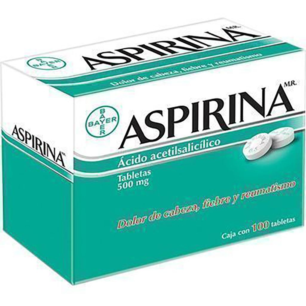 Aspirina Adulto Tab X 100