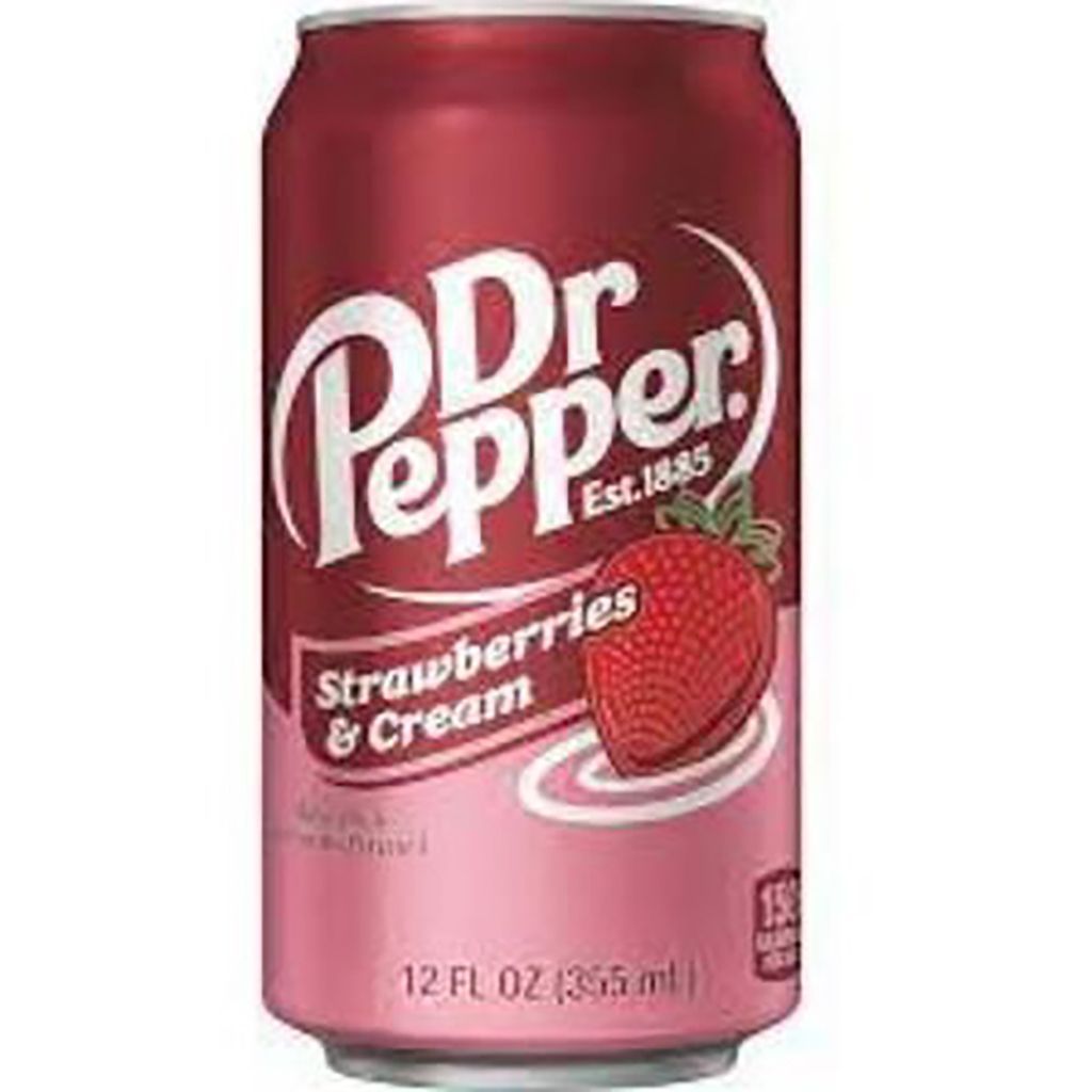 Dr. Pepper Strawb&amp;cream 12oz