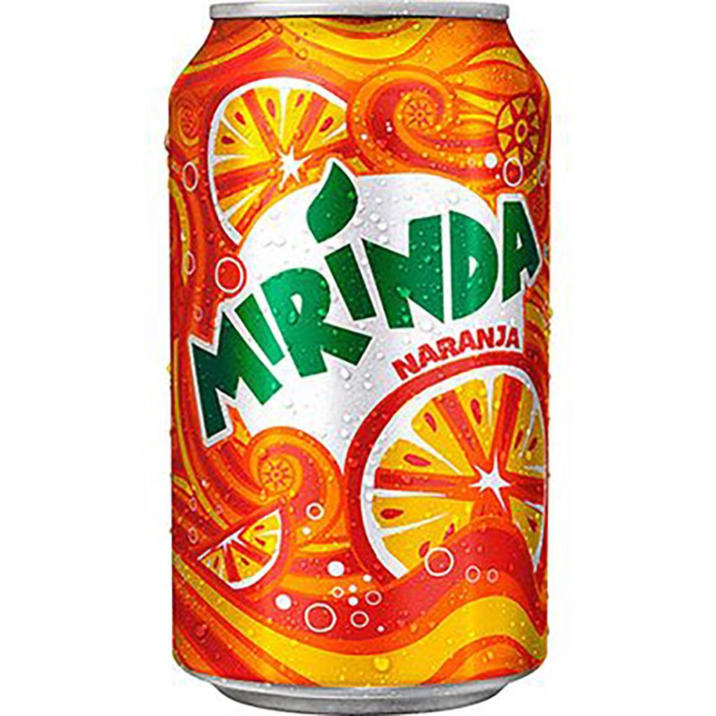 Mirinda Naranja Lata 12oz