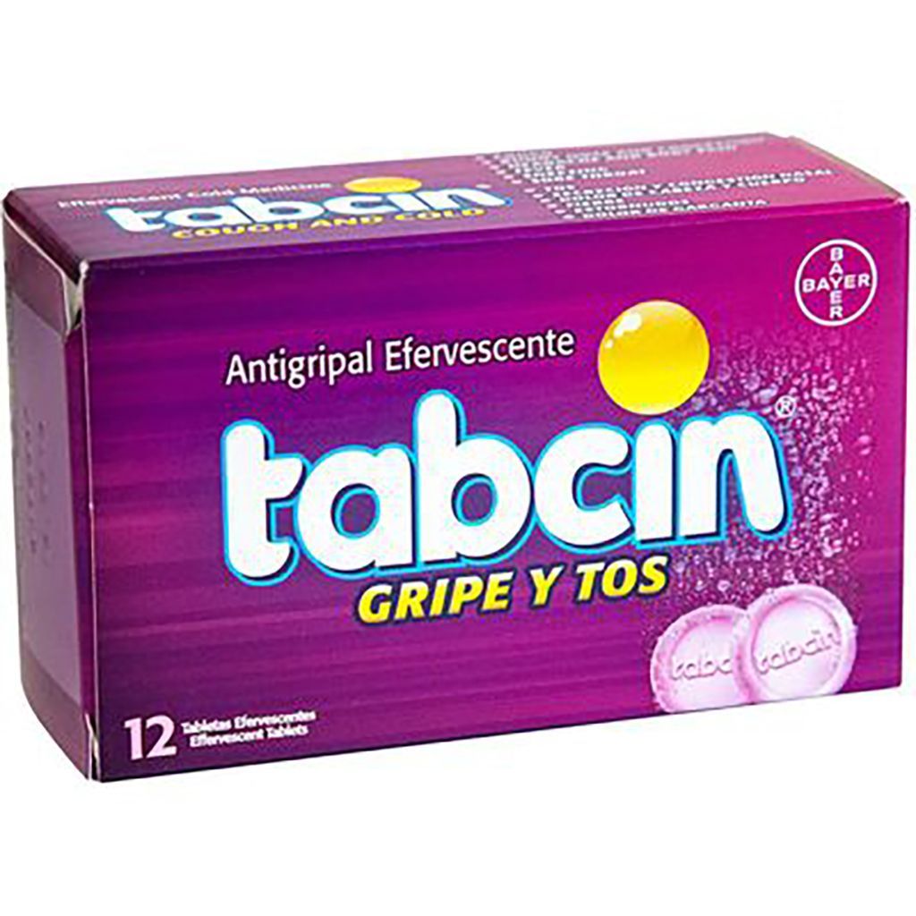 Tabcin Gripe Y Tos Tab Eferv
