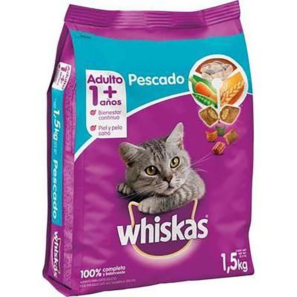 Whiskas Pescado 1.5 Kgs