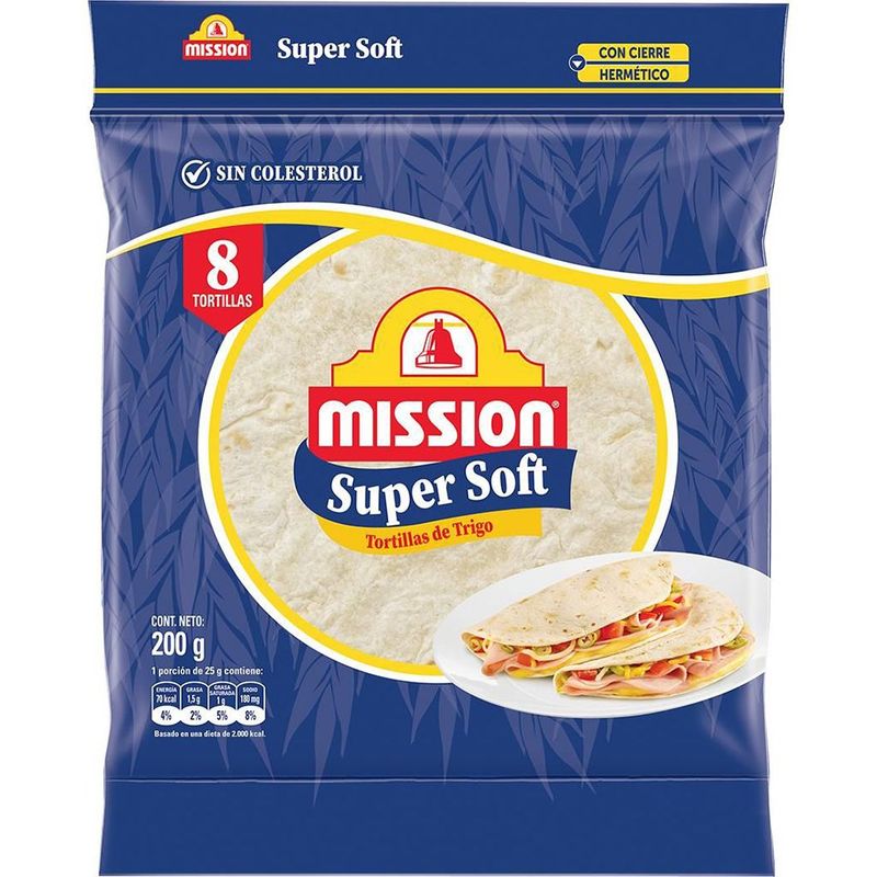 Mission Tortilla Suaves 200gr