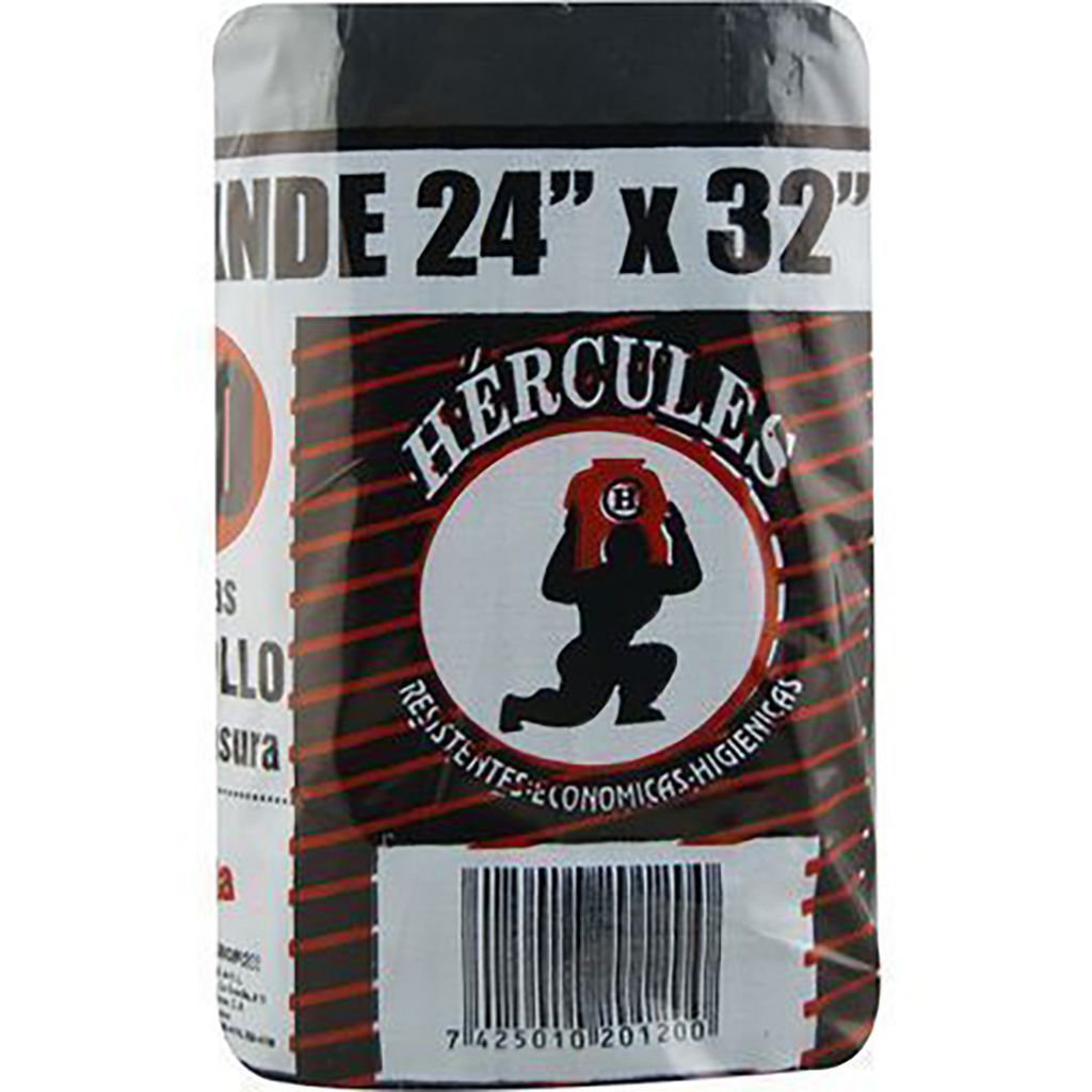 Bolsa Hercules Rollo 50u Negr