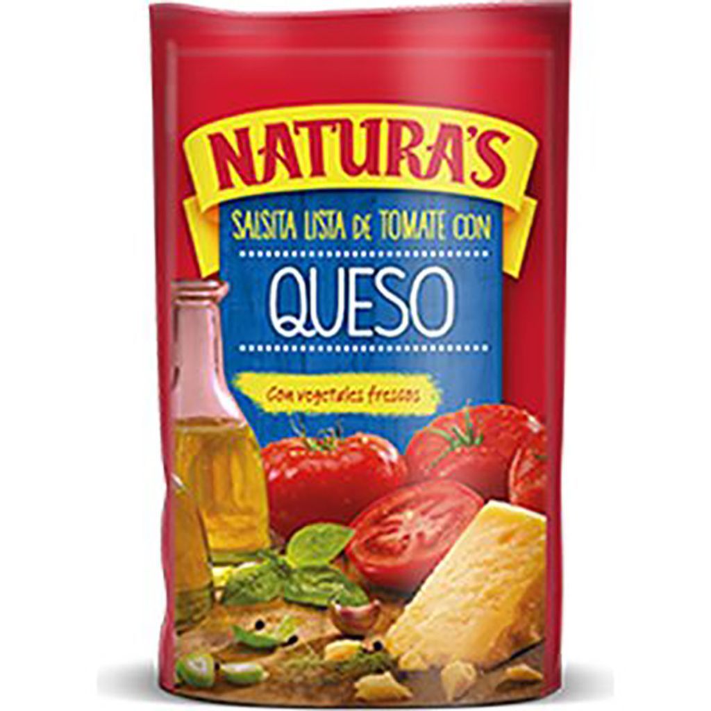 Salsa Toma Naturas C/queso180g