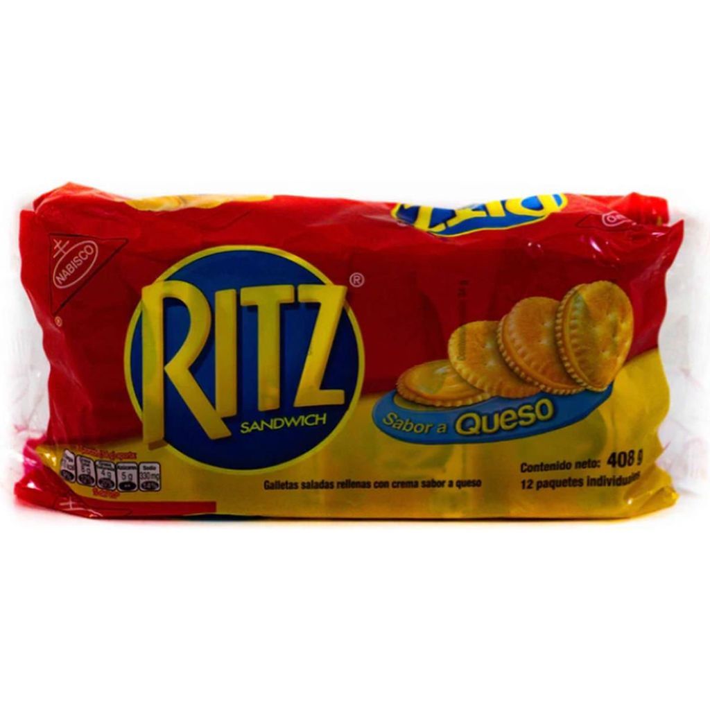 Galleta Ritz Queso 34gr 12 Ud