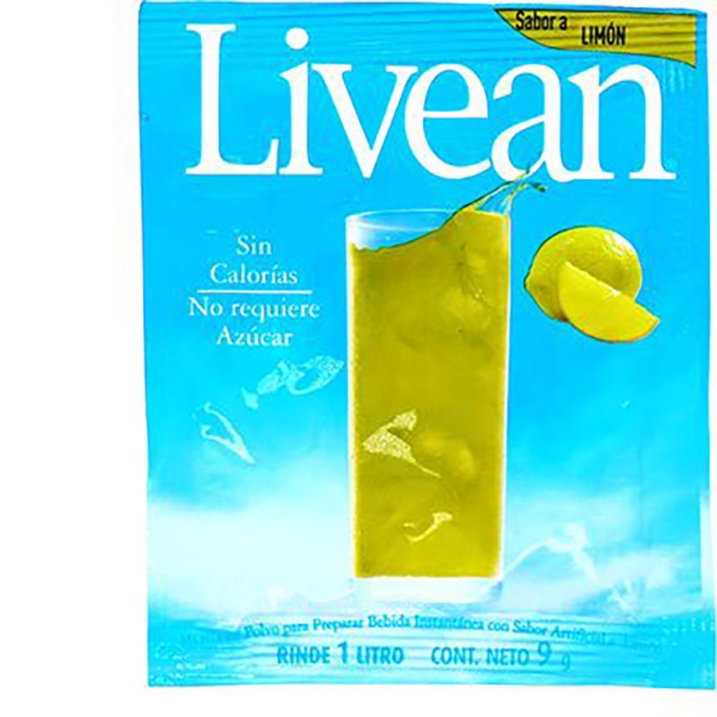 Bebida Livean Limon 9gr