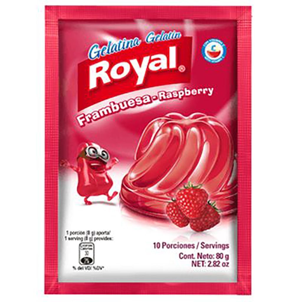 Gelatina Royal Frambuesa 80g