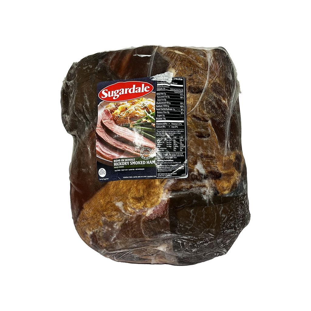 Whole Smoked Ham Sugardale 20-22 Lbs