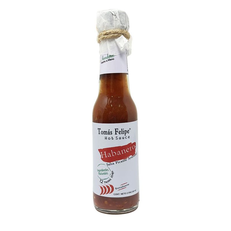 Chile Artesanal Habanero 60 Ml