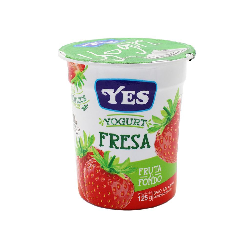 Yogurt Yes Fresa/fruta 125gr