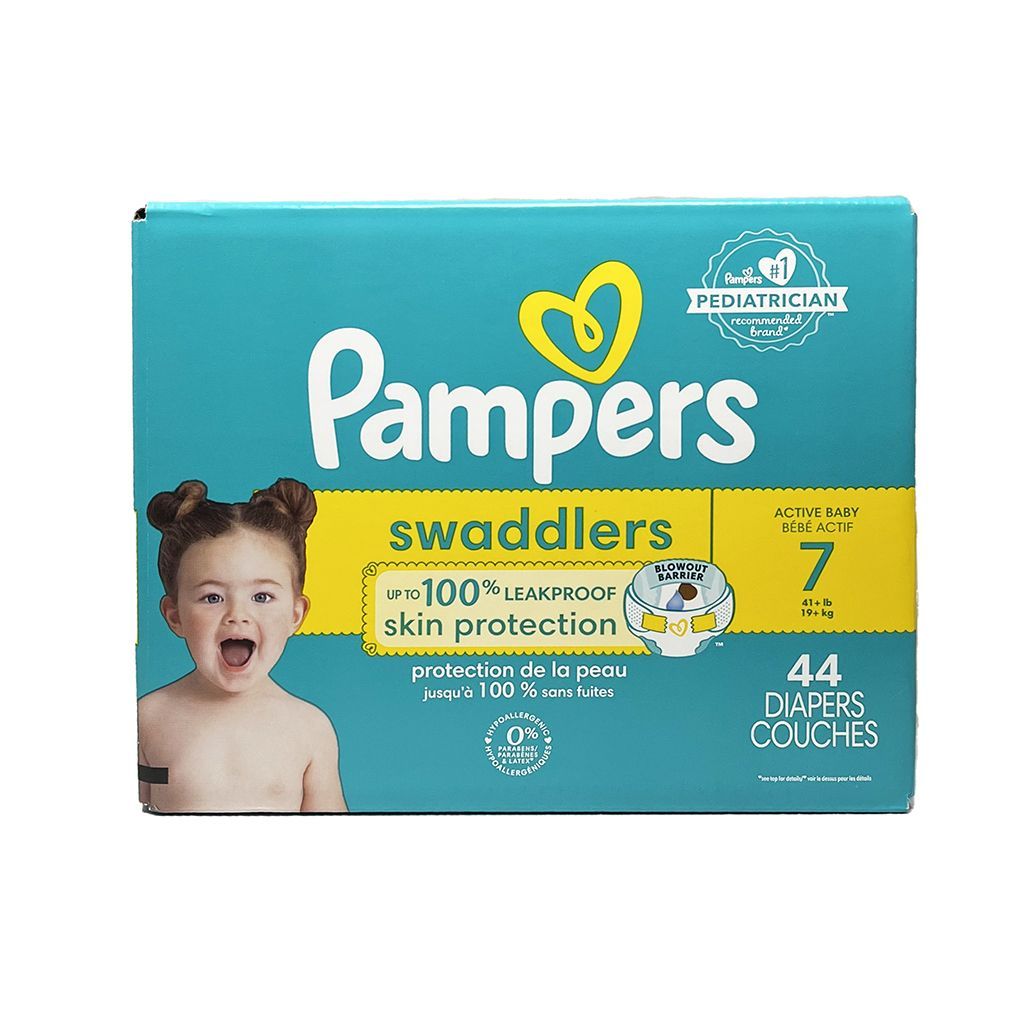 Pampers Pañal Swaddler T7 44u
