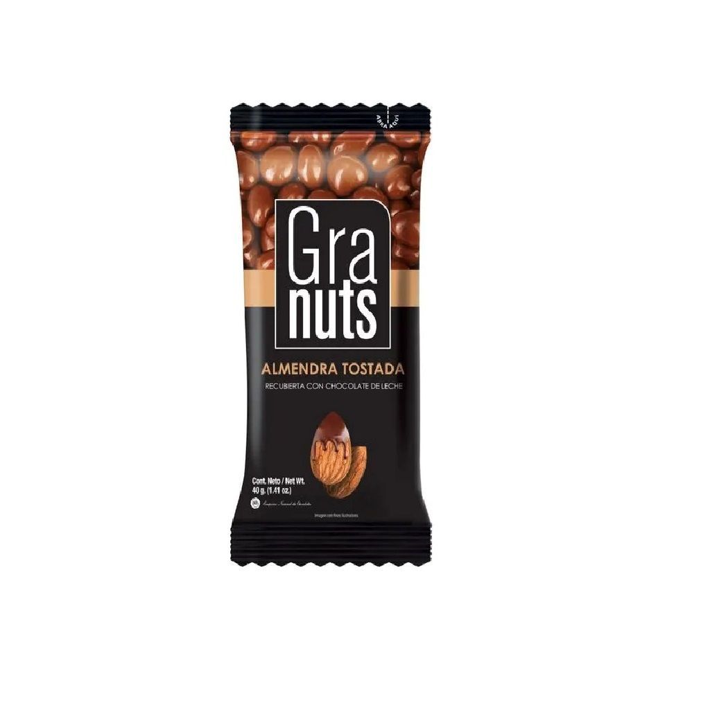 Almendra Granuts Con Choco 50g