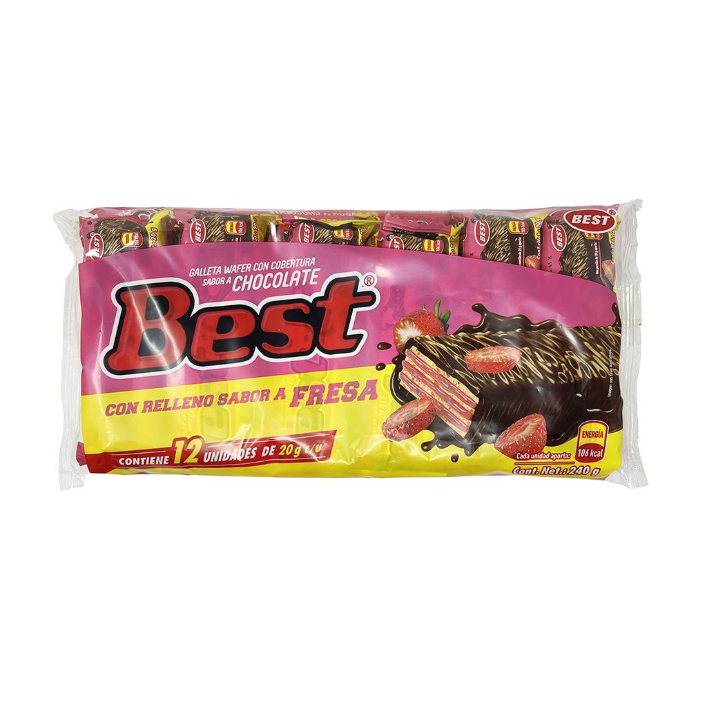 Galleta Best Fresa