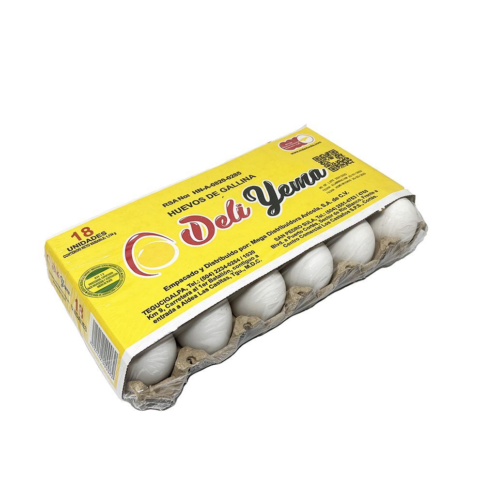Huevo Deliyema 18und Grande