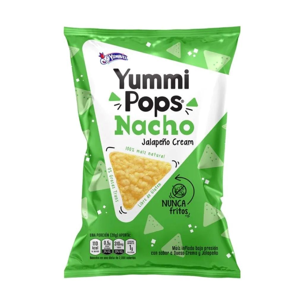 Yummipops Nacho Jalapeño 130gr