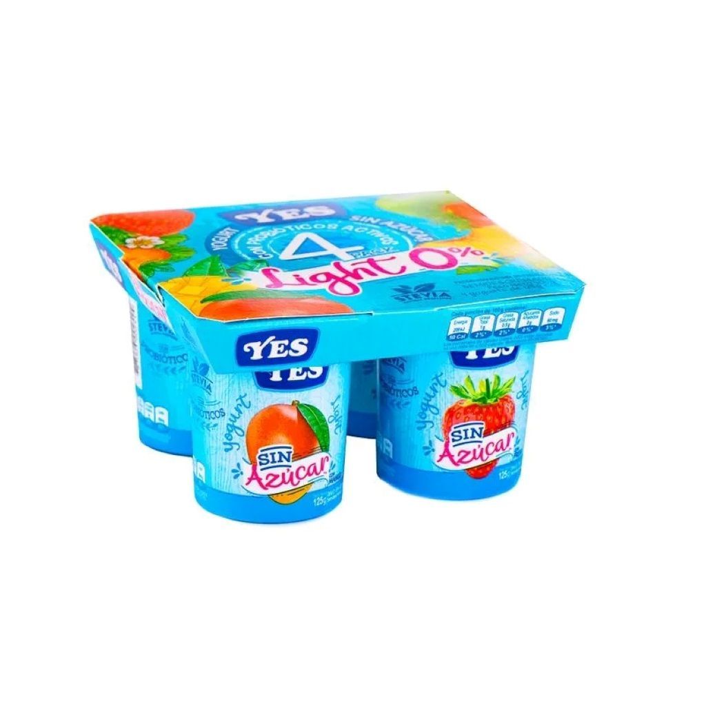 Yogurt Yes 4pack Light 125ml