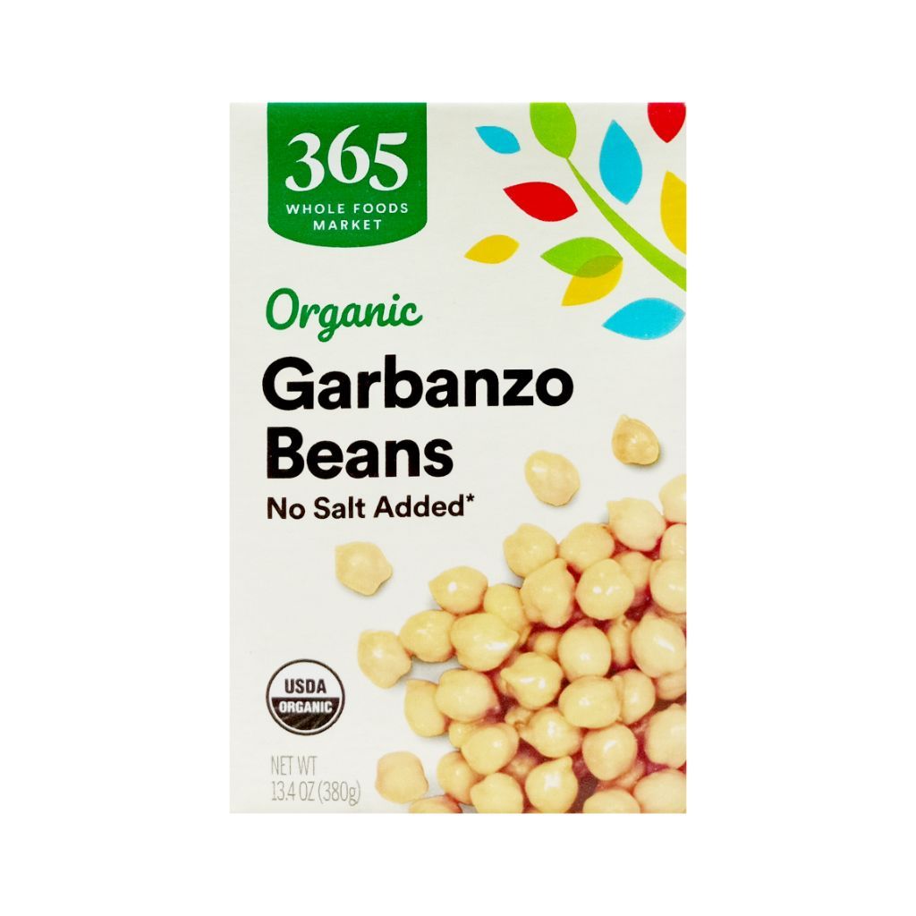Garbanzo Beans 365 Whole Foods