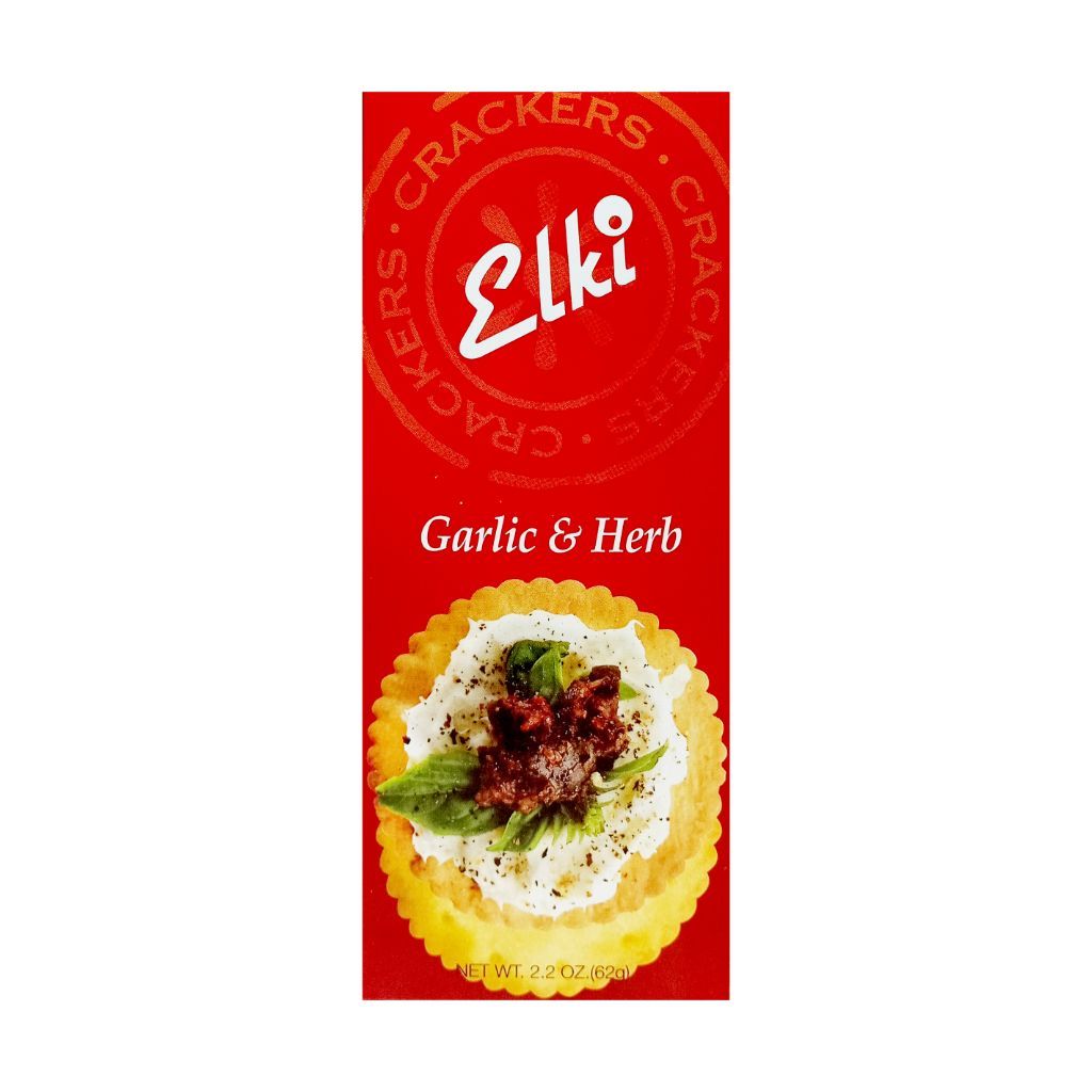Elki Garlic/herb Crackers 2.2z