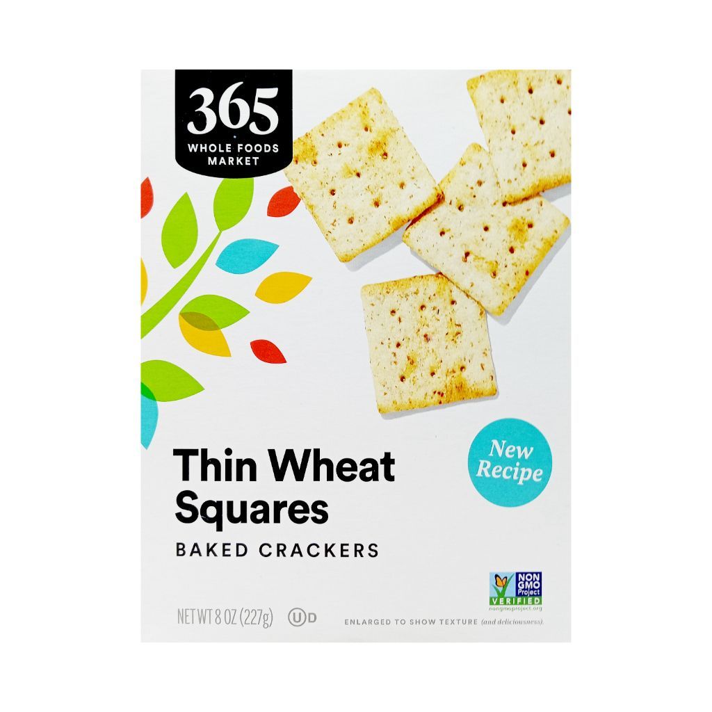 Wheat Crackers 365 Whole 8 Oz