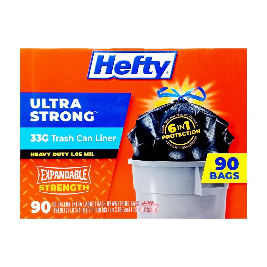 Ultra Strong Hefty 33 Galon