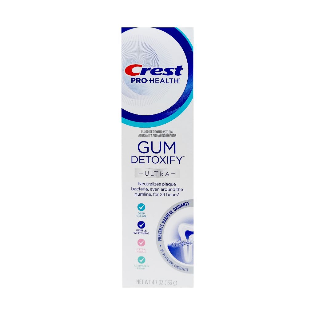 Crest Detoxify Toothpaste 4.7z