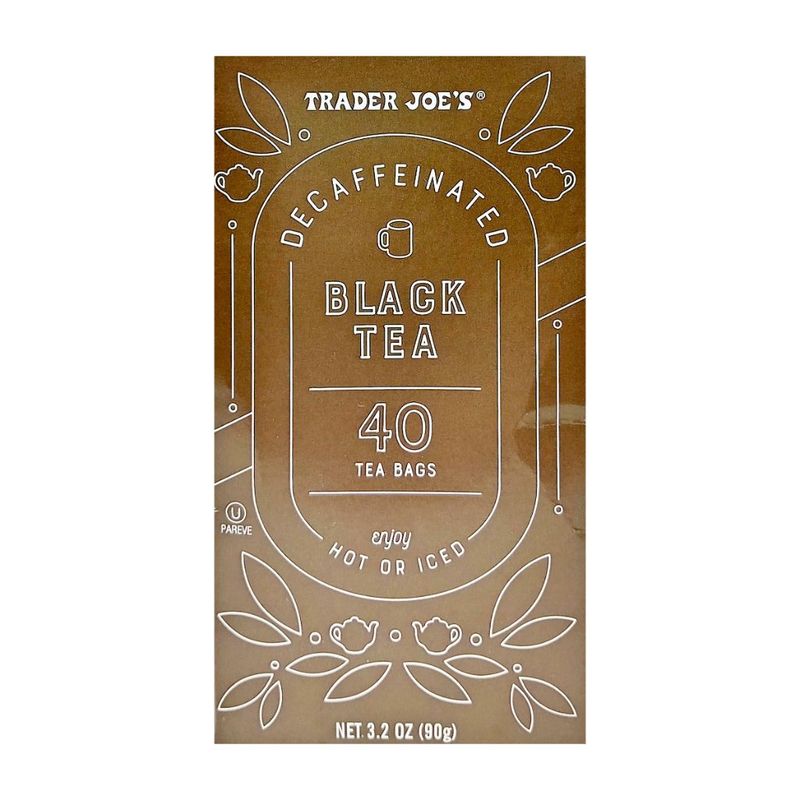 Decaff Black Tea Trader 3.2 Oz