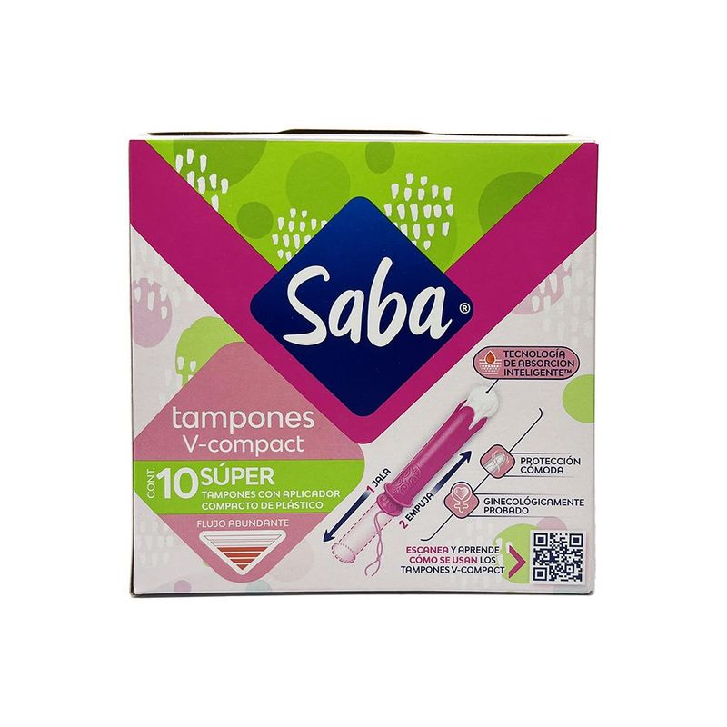 Tampones Saba Super 10und