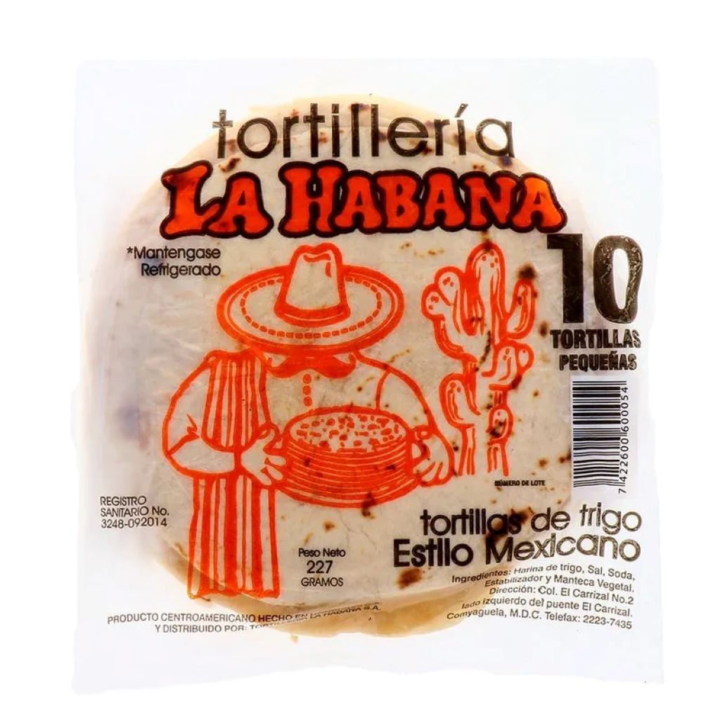 Tortilla Harina La Habana 10u
