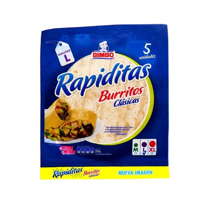 Tortilla Harina Bimbo 250gr