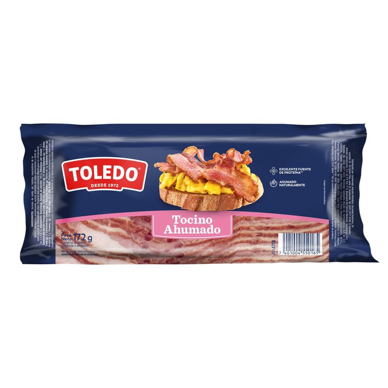 Tocino Ahumado Toledo 172 Gr
