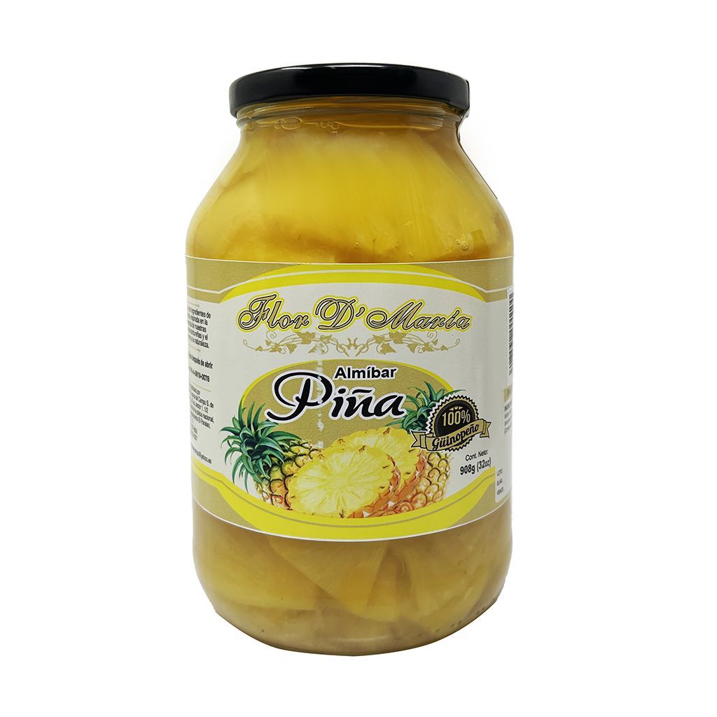 Almibar Piña Flor D Maria 32oz