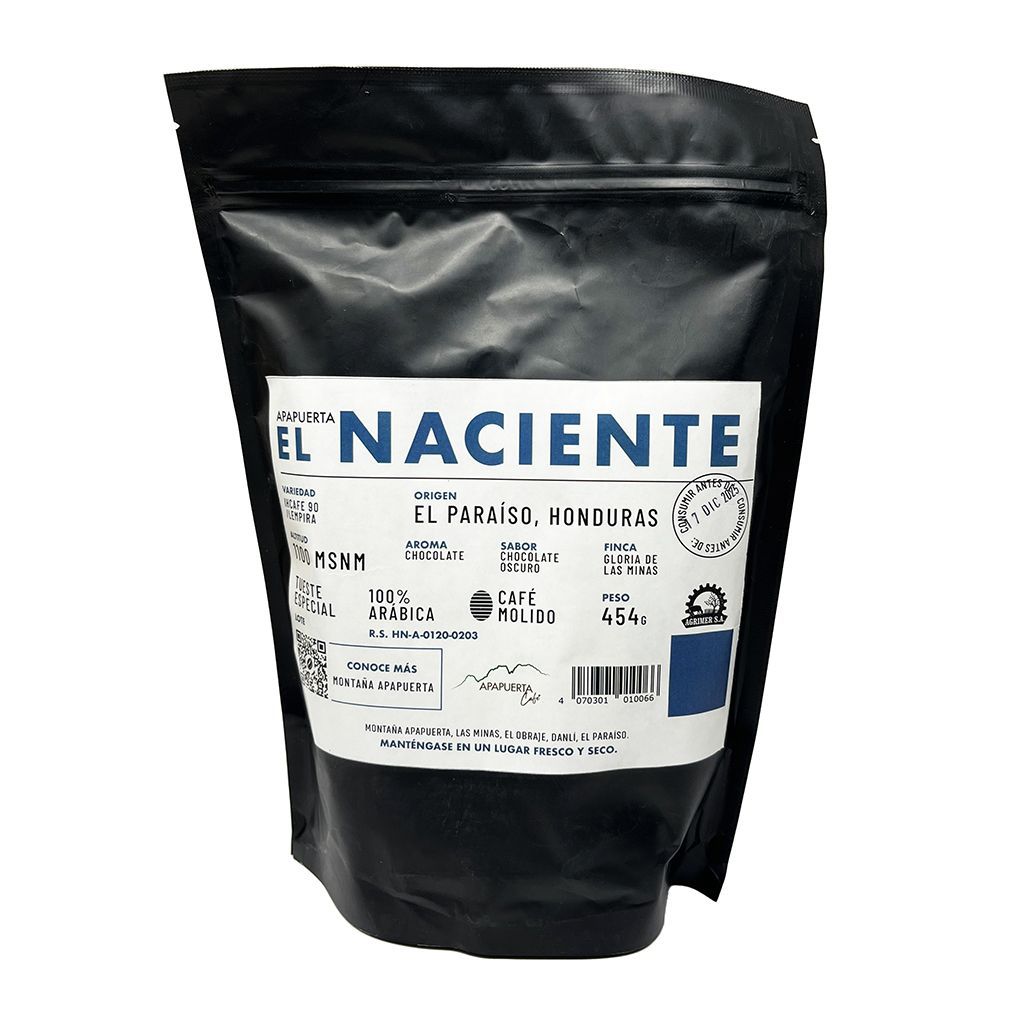 Café Naciente Molido Apapu 454