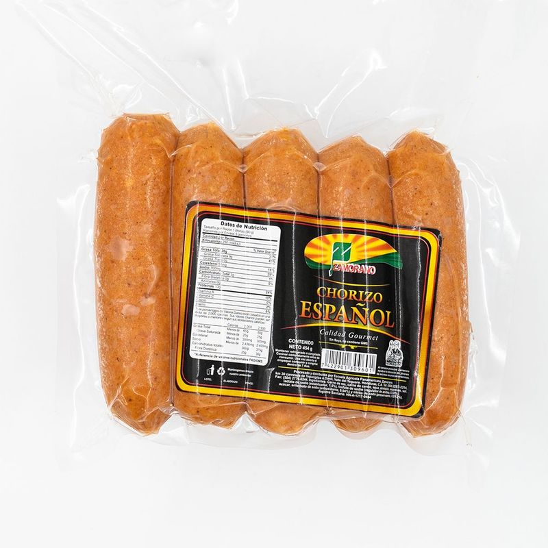 Chorizo Zamorano Espanol 454g