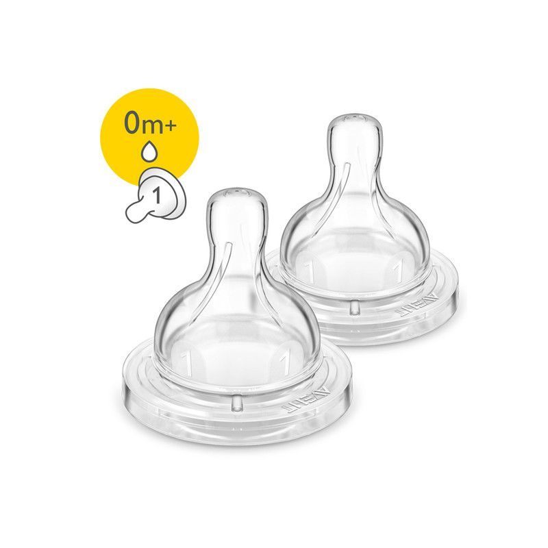 Tetina Flujo Recien Nacido 2u