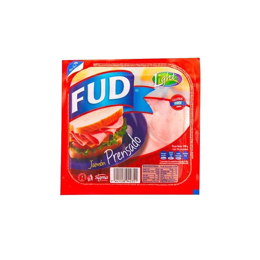 Jamón Prensado 500g Fud