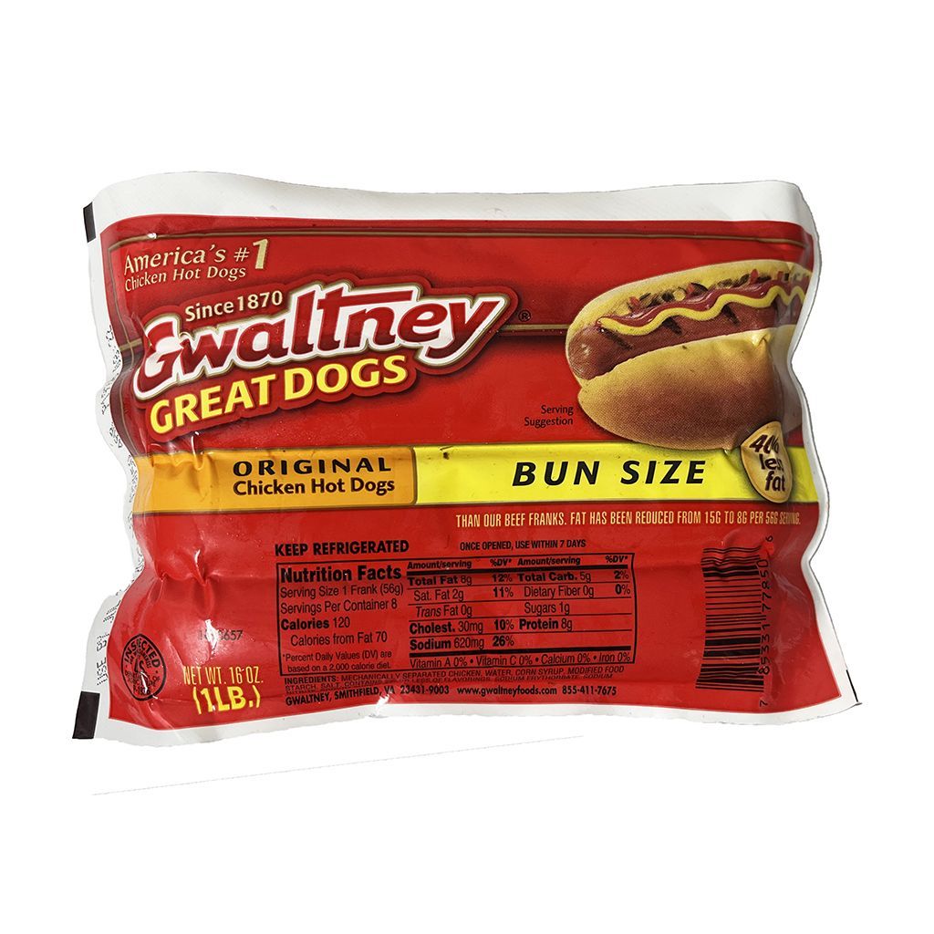 Hot Dog Gwaltney 16 Oz