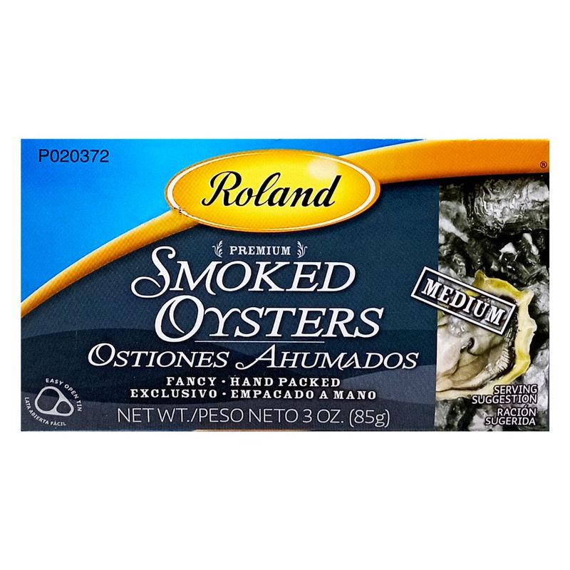Smoked Oysters Roland 3 Oz