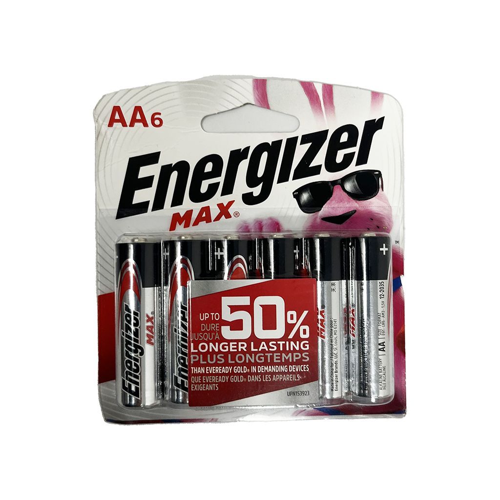 Energizer Max Aa Paq-6