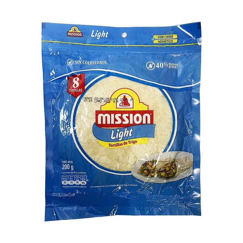 Mission Tortilla Light 340gr