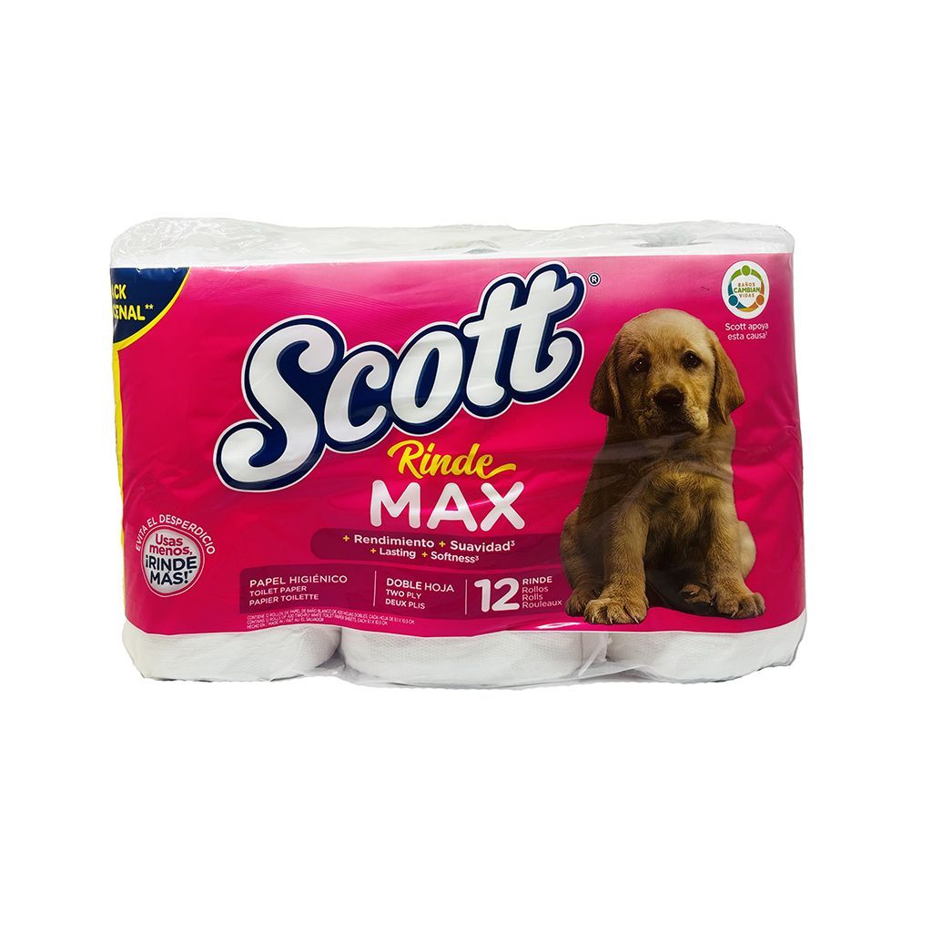 Papel Hig Scott Rindemax 4x12r