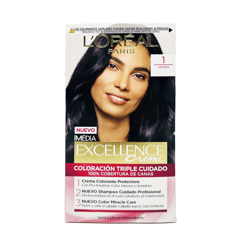Tinte Loreal Imedia Negro 1