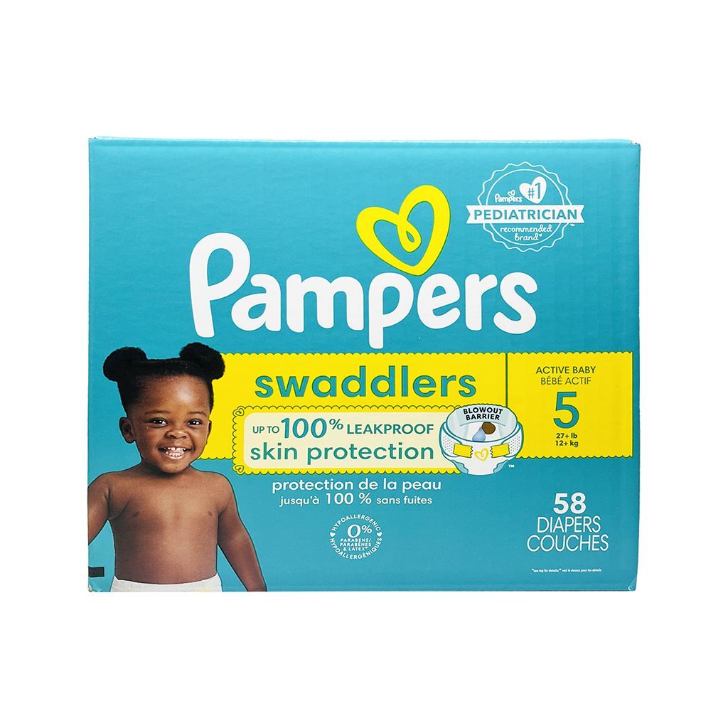 Pampers Pañal Swaddler T5 58u