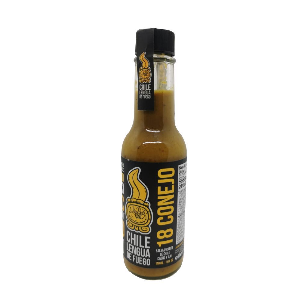 18 Conejo Lengua De Fuego 5 Oz
