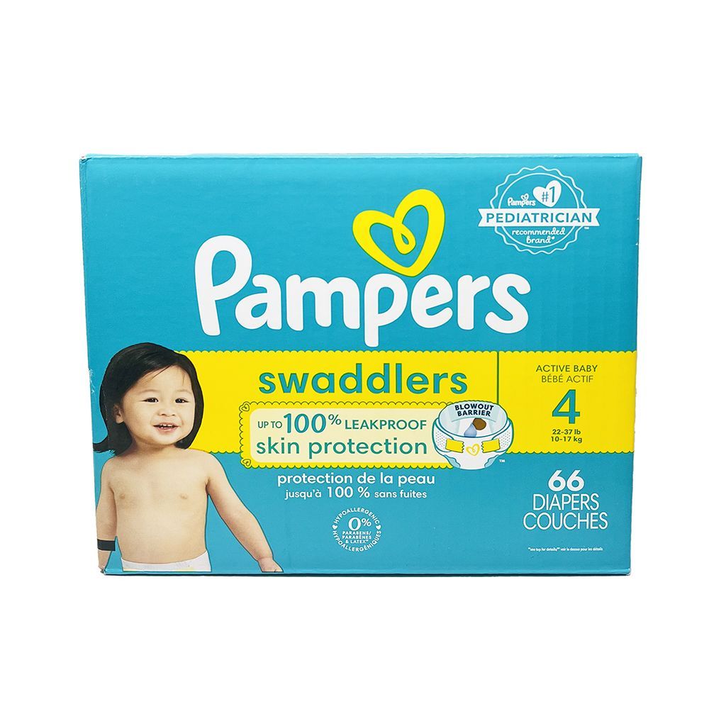Pampers Pañal Swaddler T4 66u
