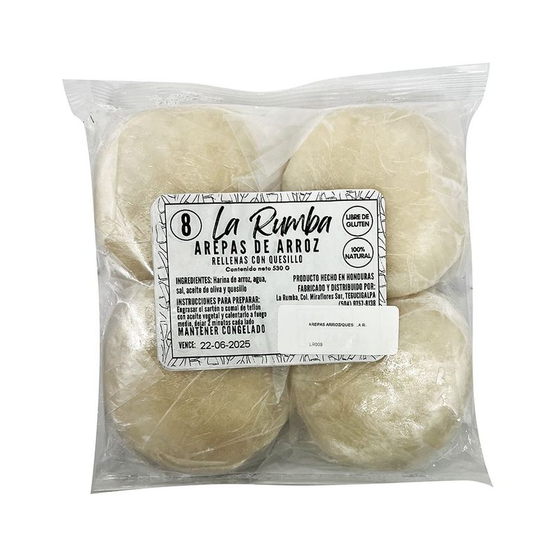 Pupusas De Arroz La Rumba 8und