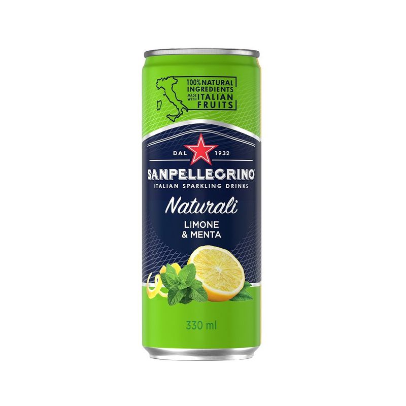S/pellegrin Limon/menta 330ml