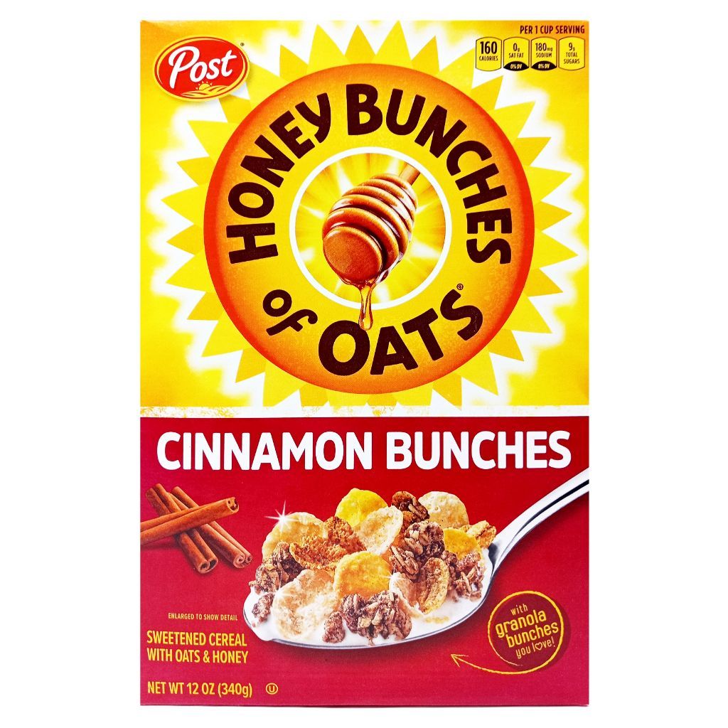 Cereal  Post Honey Boc 12 Oz