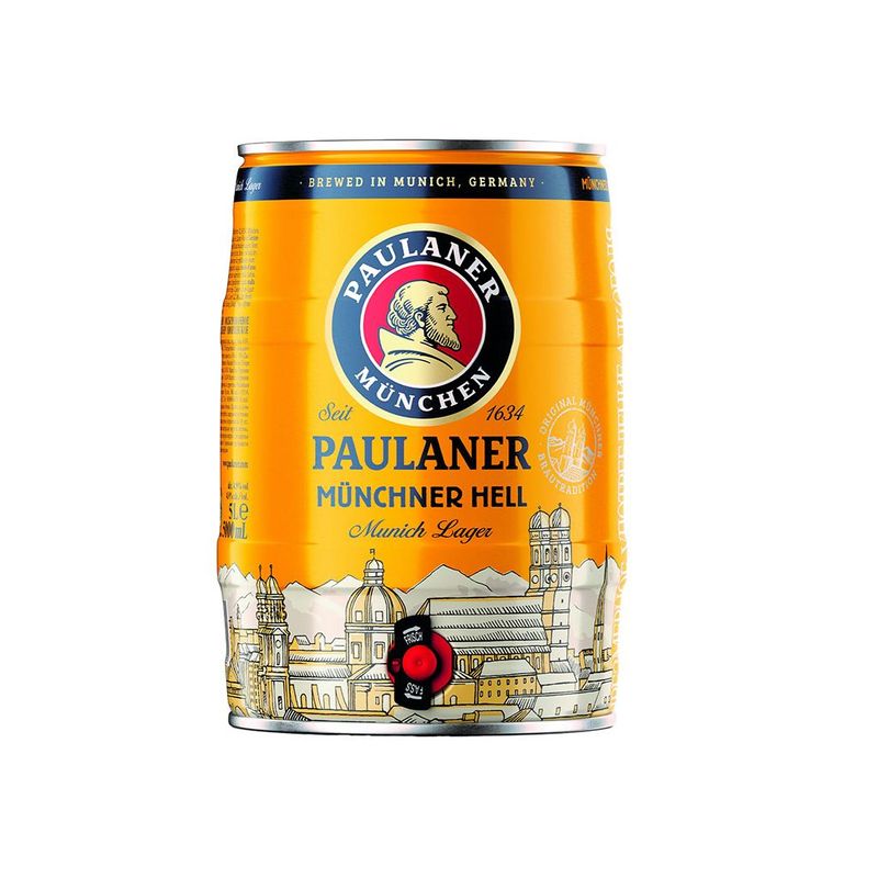 Paulaner Münchner Hell 5l Keg