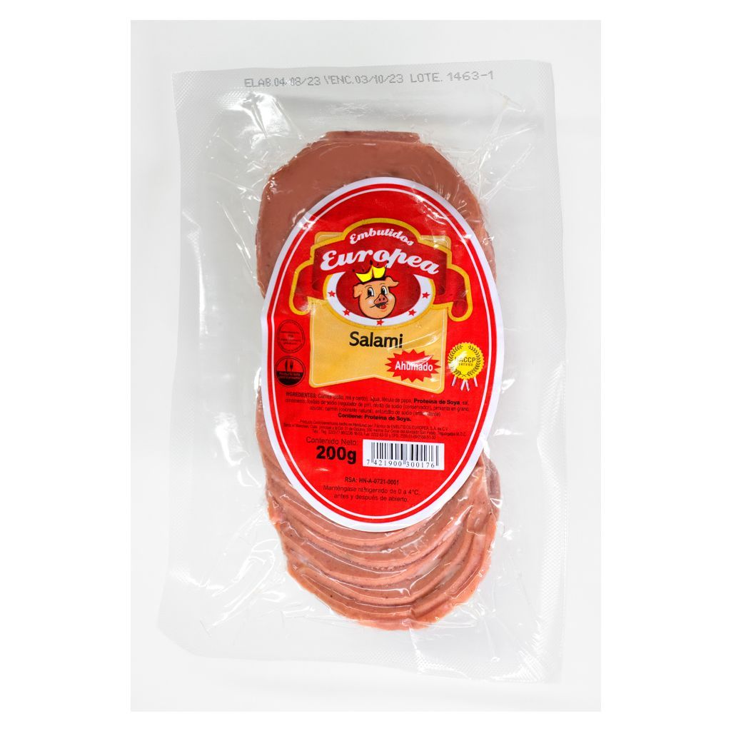 Salami Ahumado Euro Lb